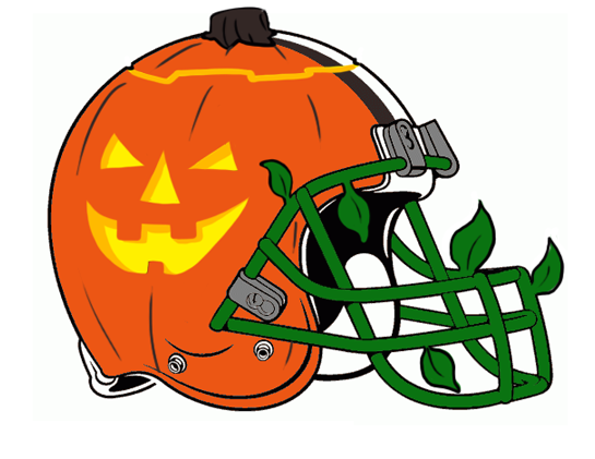 Cleveland Browns Halloween Logo DIY iron on transfer (heat transfer)